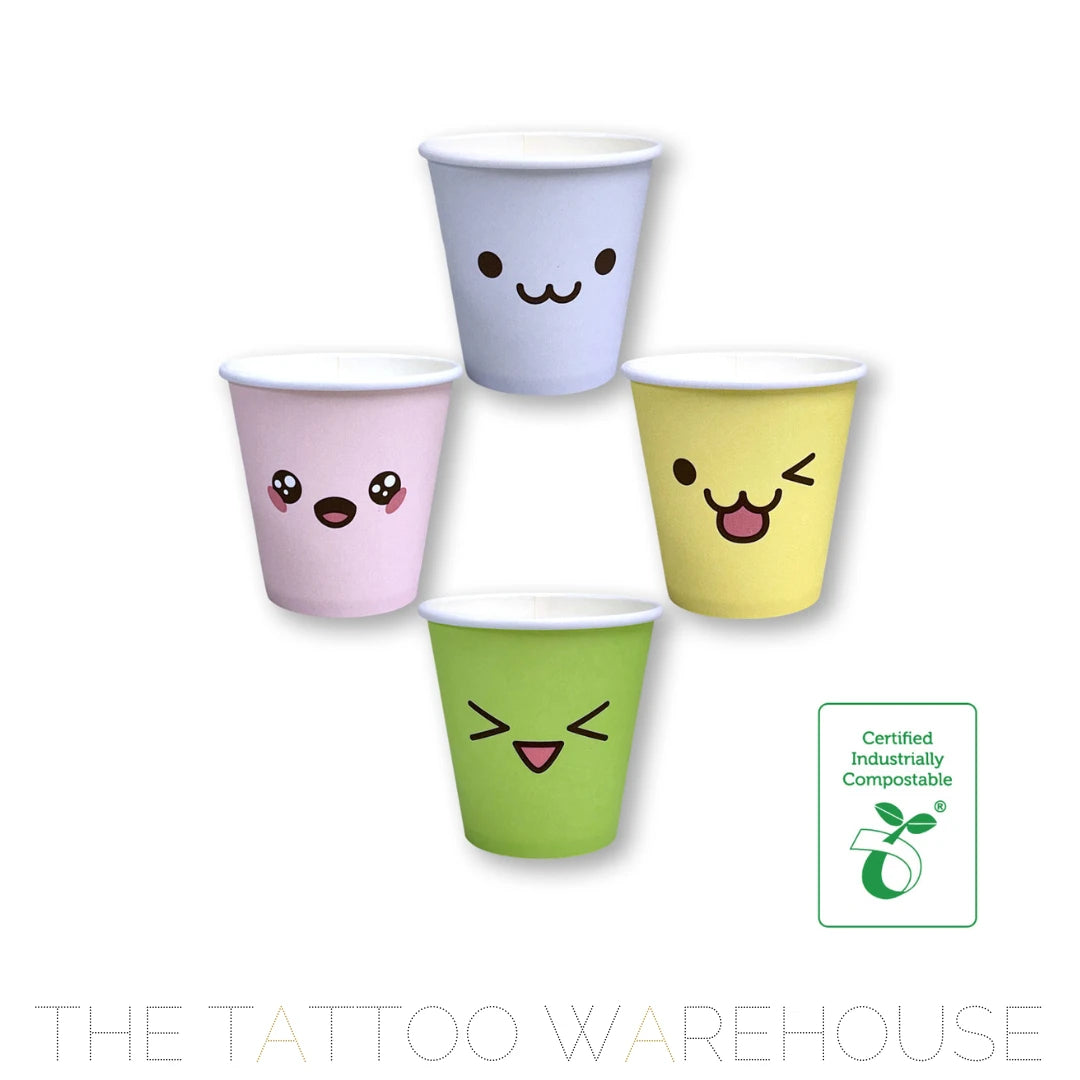 180ml Paper Rinse/Drinking Cups - 50pcs