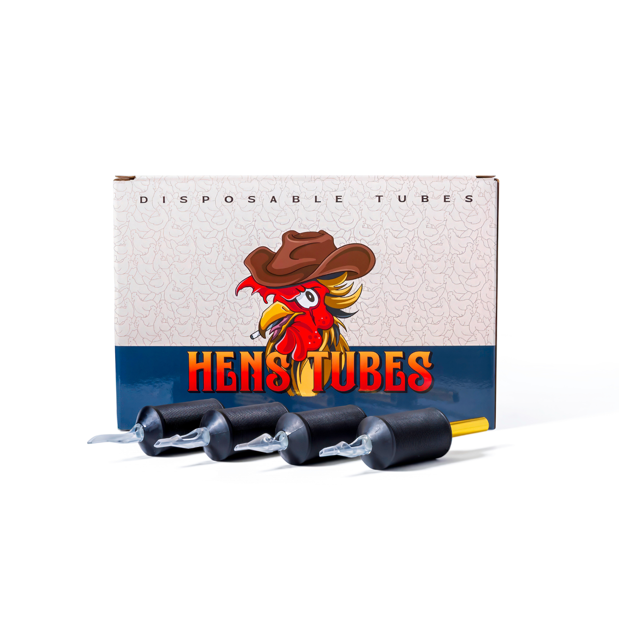 angle round disposable tube - Metal Stems