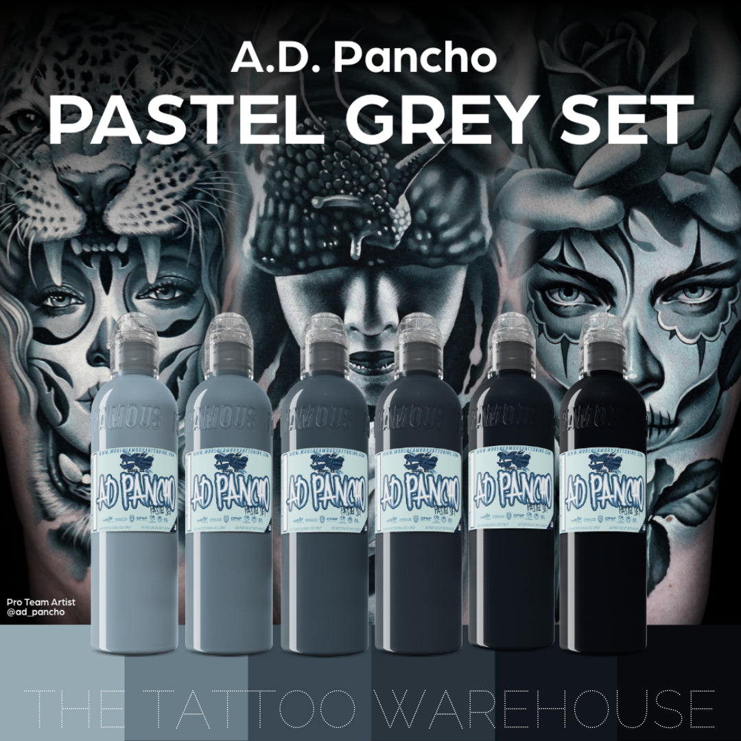 Panchos Pastel Grey Set