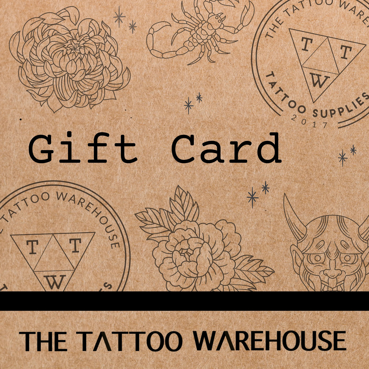 The Tattoo Warehouse Gift Card