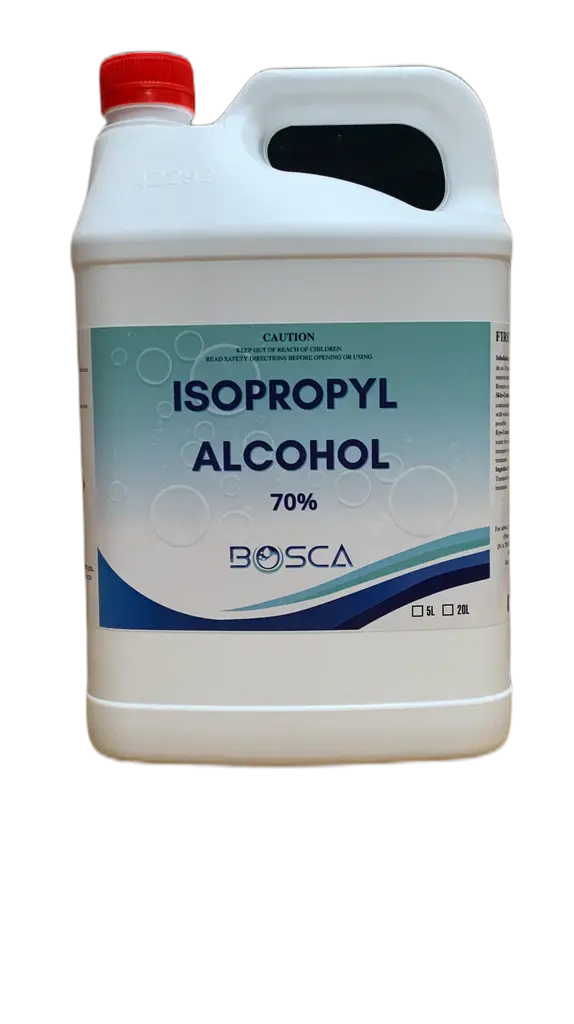 Iso-propyl, 70% Alcohol, 5 Litre Bottle