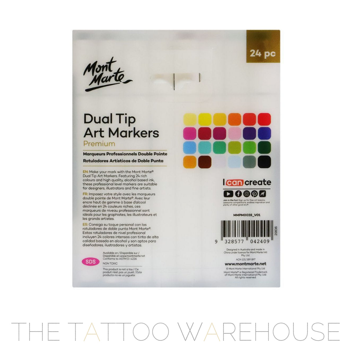 Premium Dual Tip Art Markers 24pc