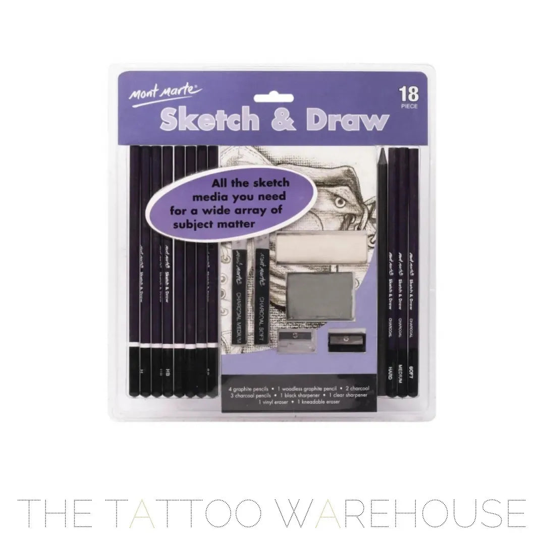 Sketch & Draw Set 18pce