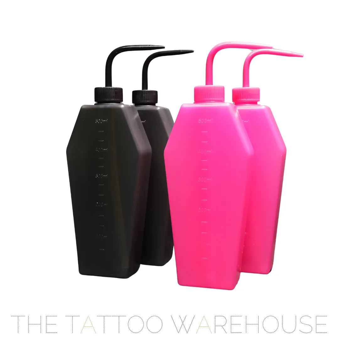 Coffin Wash Bottles