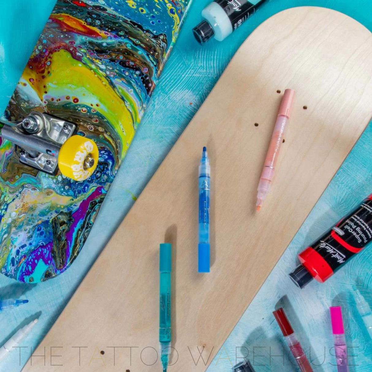 Skateboard Deck Signature 80 x 20cm (31.5 x 7.9in)