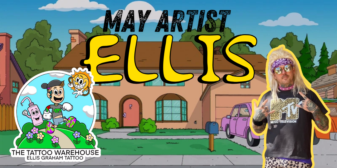May Artist Sticker - Ellis Graham – The Tattoo Warehouse