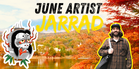 June Artist Sticker - Jarrad Serafino