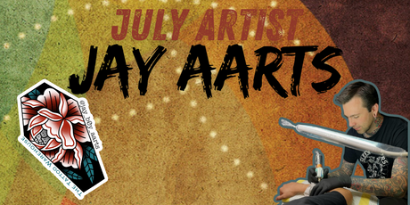 July Artist Sticker - Jay Aarts