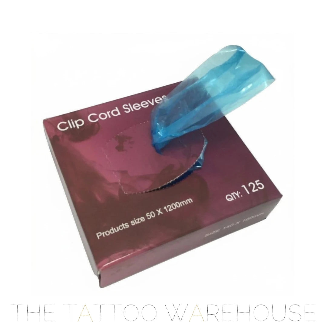 Clip Cord Sleeves LONG 1.2M Blue 125pce