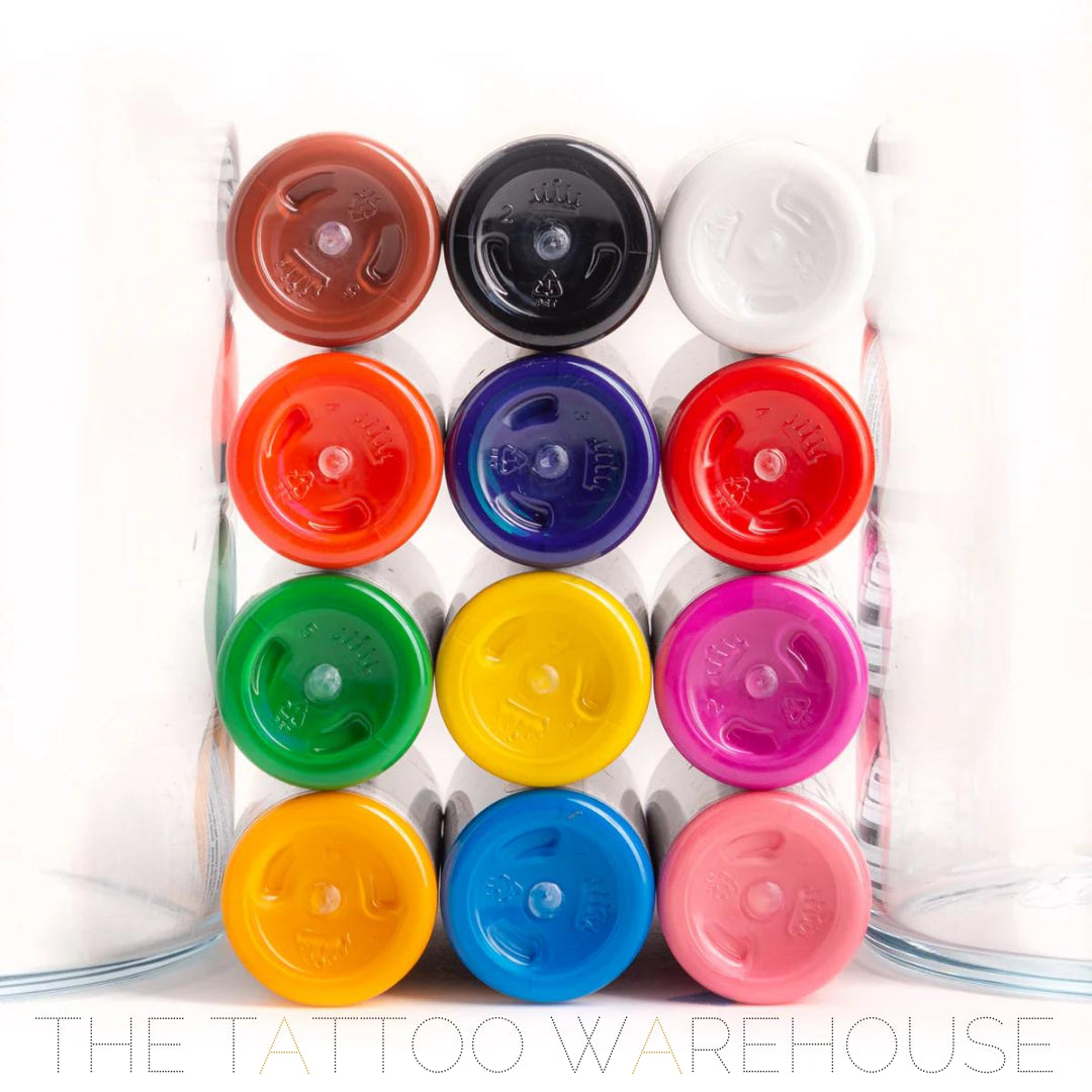 Solid Ink 12 Colour Set, bottles displayed