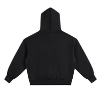 ODMPOD fleece hoodie, back view