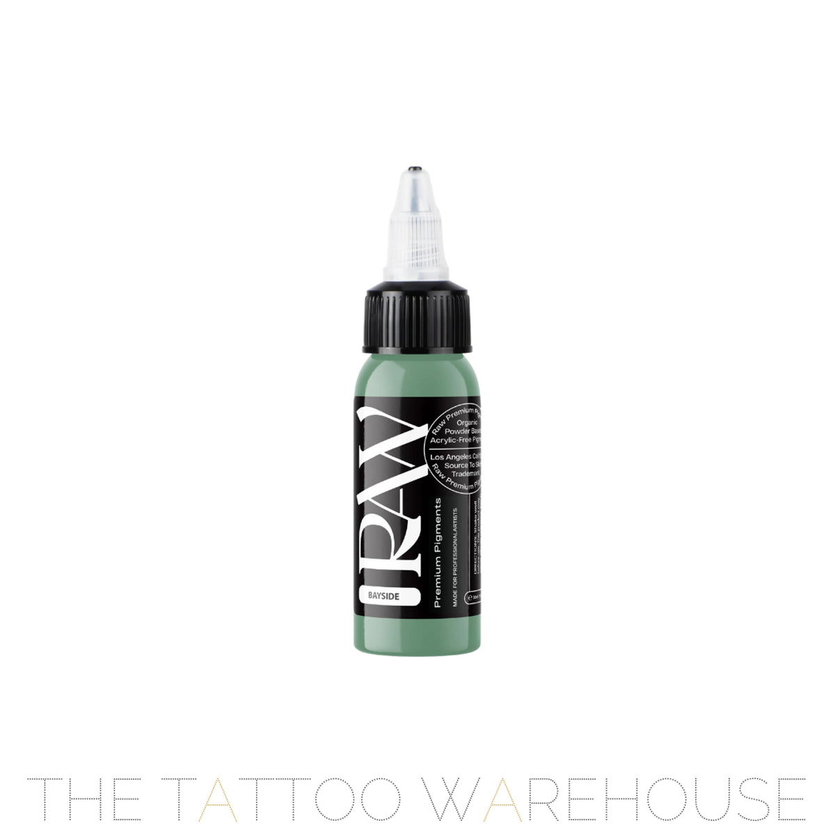 Raw Pigments Bayside tattoo ink bottle, part of South of Heaven set