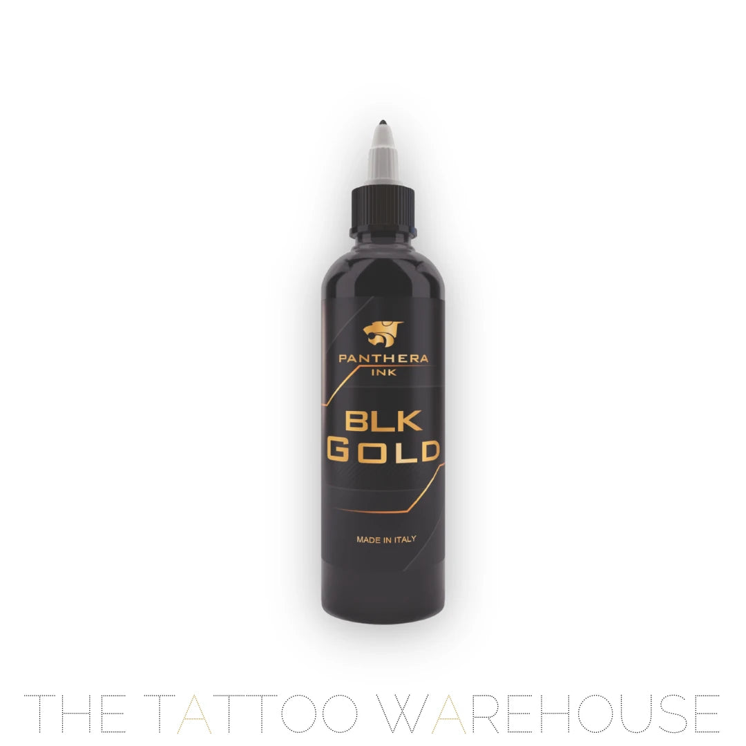 Panthera BLK GOLD tattoo ink bottle