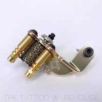 Eru Higa QUINKE V.2S brass tattoo machine, 4.0mm