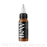 Raw Pigments Camel Brown tattoo ink bottle