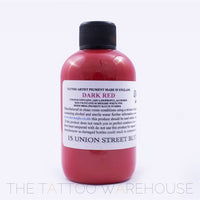 Bottle of Dermaglo Dark Red (True Love Red) tattoo ink