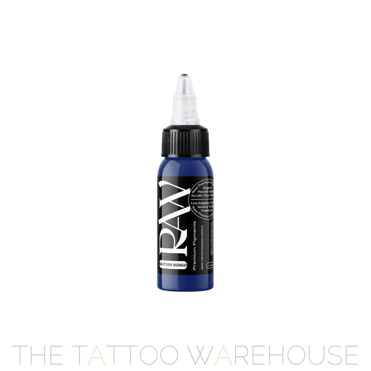 Raw Pigments Eastern Indigo tattoo ink bottle, part of South of Heaven set