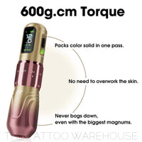 EZ P6 wireless tattoo machine, alternate colour