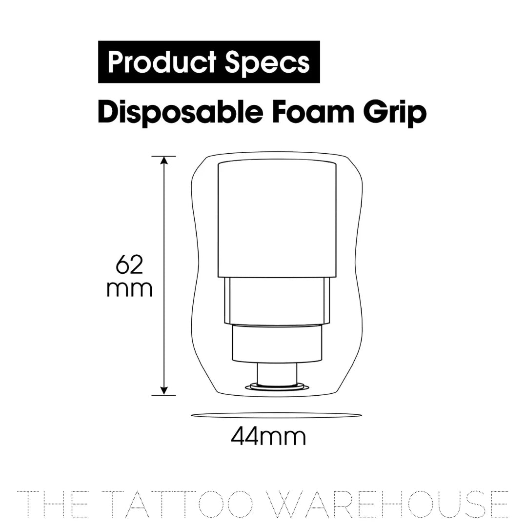 EZ Disposable Tattoo Machine Grip- Mixed Colour Pack