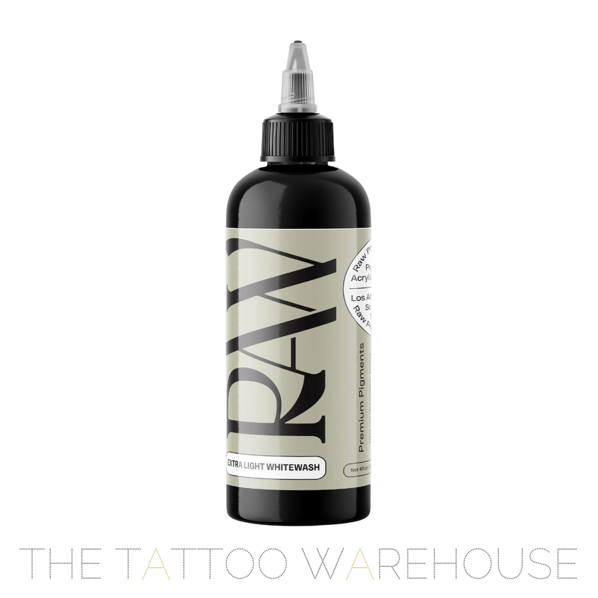 Raw Pigments Extra Light white wash tone, 8oz bottle
