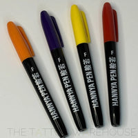 Hannya Pens fine tip, pen nib detail