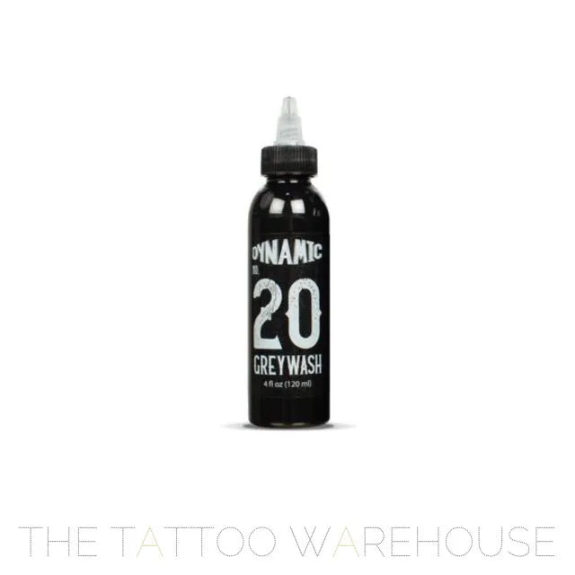 Dynamic Greywash 20 tattoo ink, part of Greywash Set