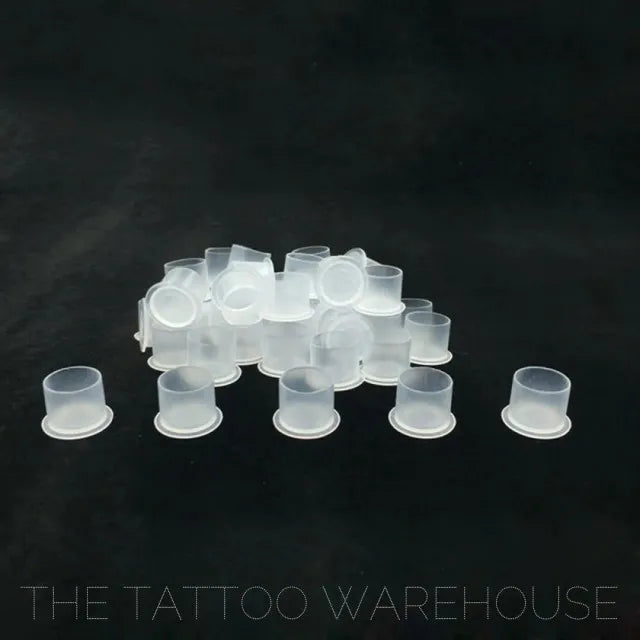 Pack of 100 disposable tattoo ink cups