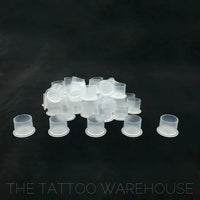 Pack of 100 disposable tattoo ink cups