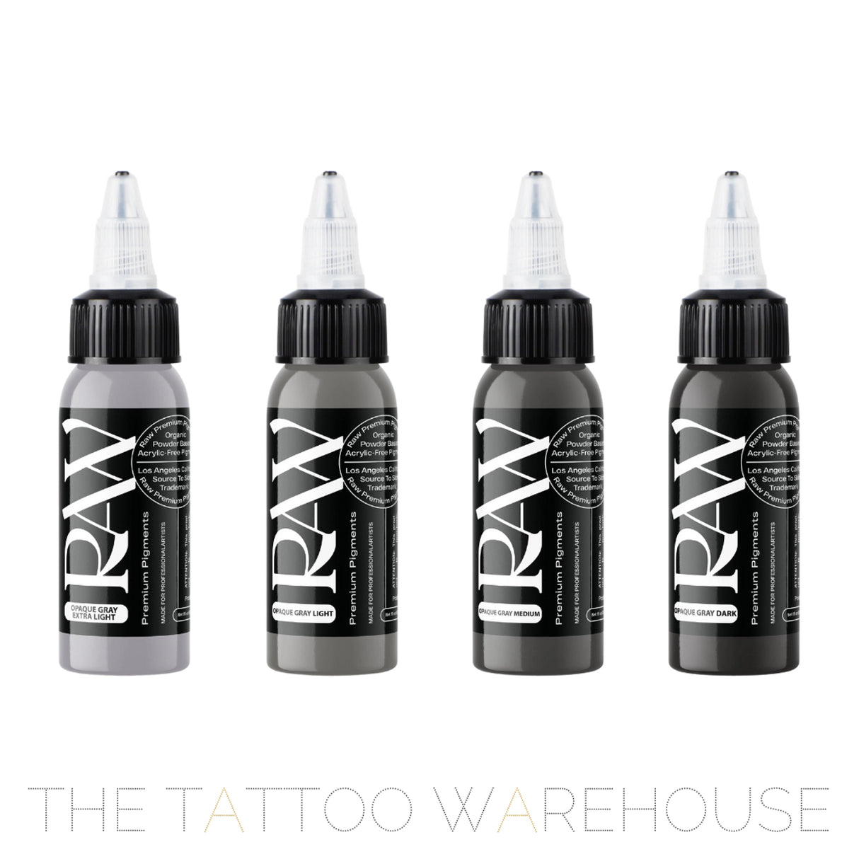 Opaque Grey Set of 4