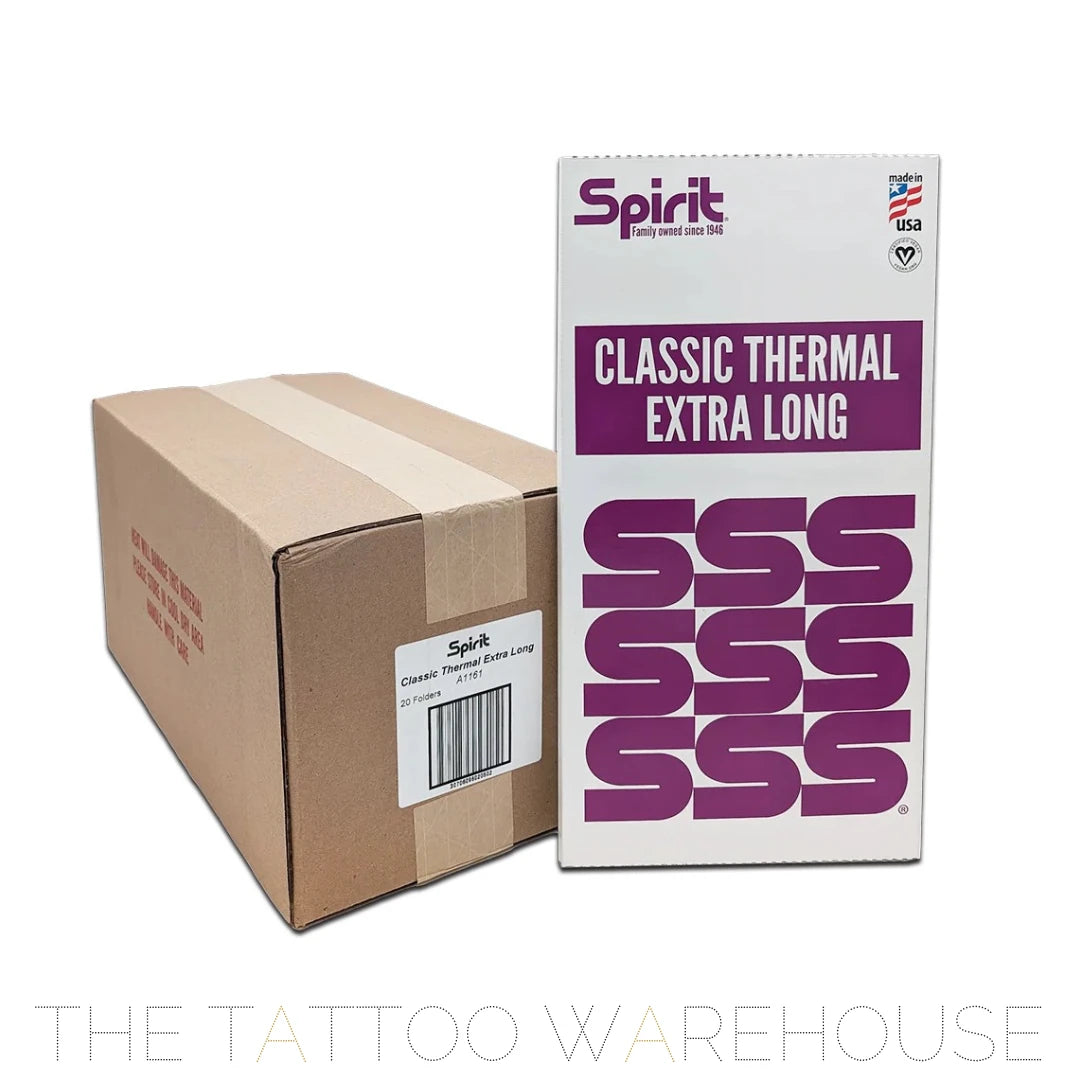 Spirit Classic thermal transfer paper, extra long 8.5 x 16 inch sheet
