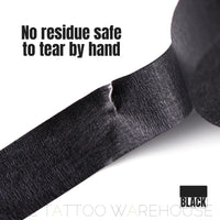 Black masking tape, alternate view