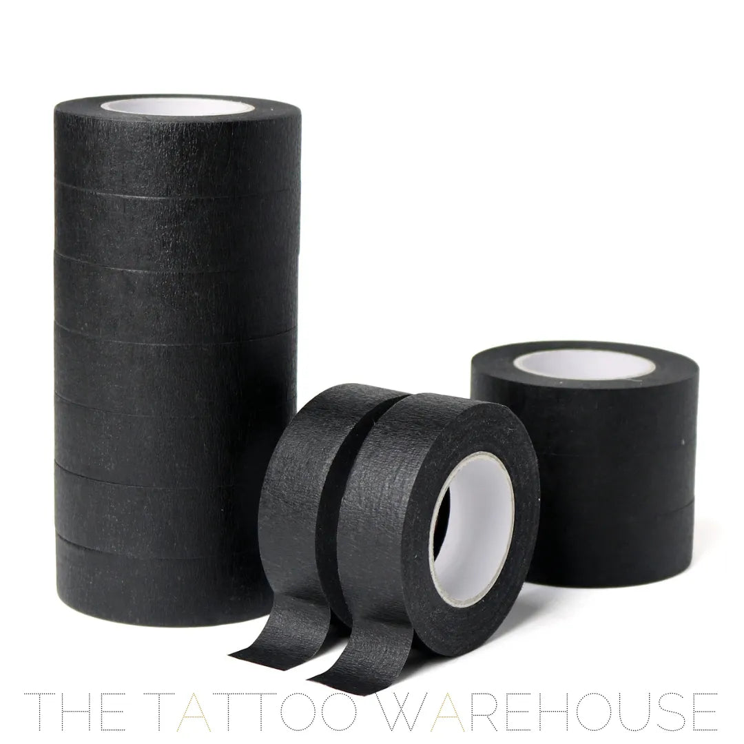 Roll of black masking tape