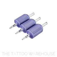 The Tattoo Warehouse Premium 1 inch disposable grip and tube, flat tip