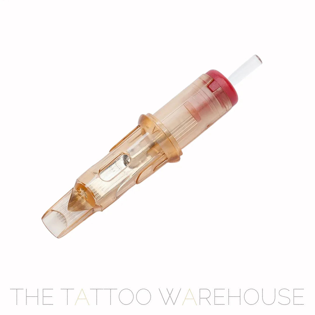 EZ Tattoo V-Select Round Curved Mag #10 cartridges, close-up