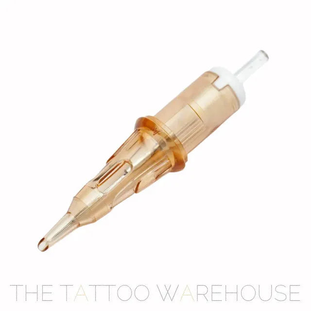 EZ Tattoo V-Select Round Liner #12 cartridges, close-up