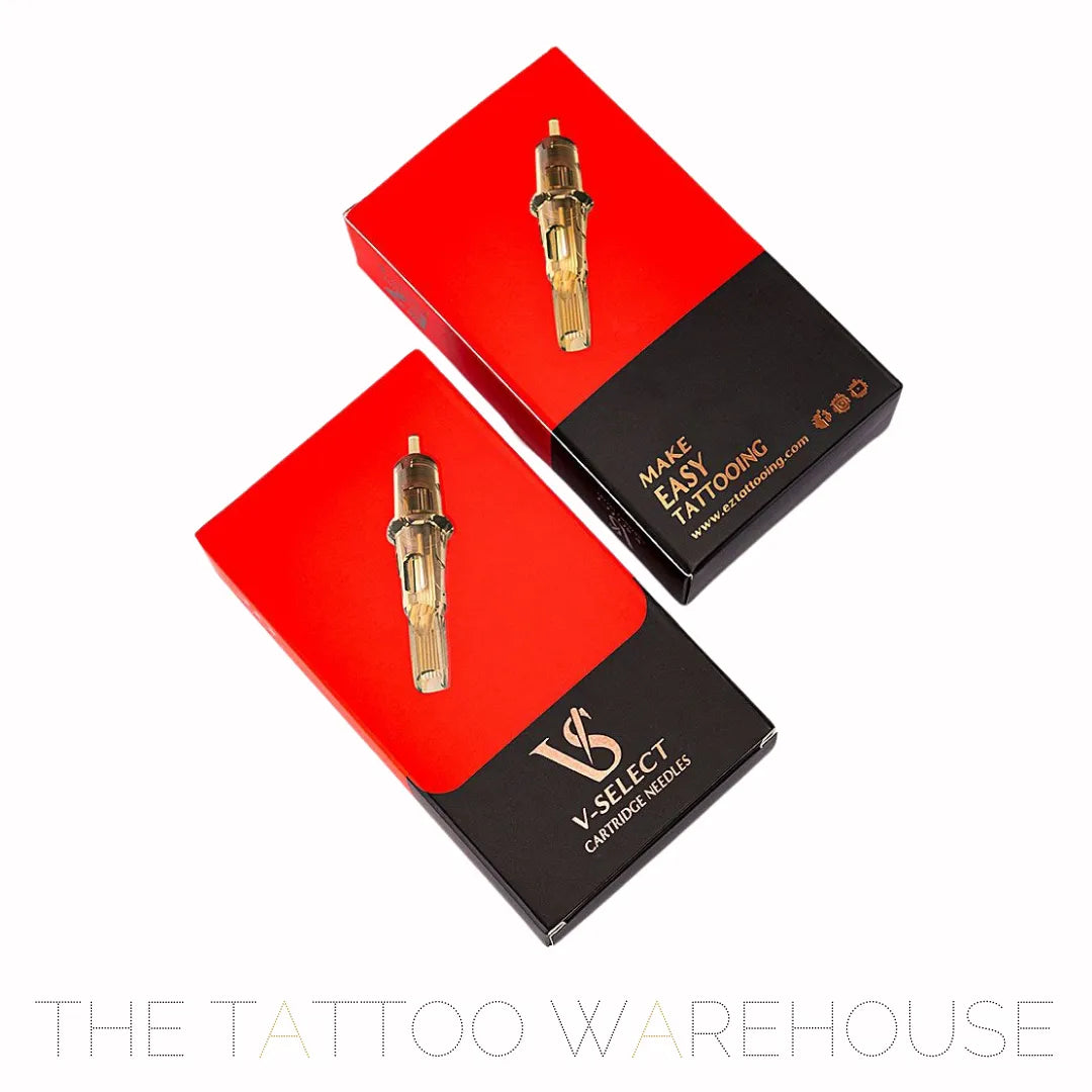 EZ Tattoo V-Select Round Curved Mag #10 cartridges