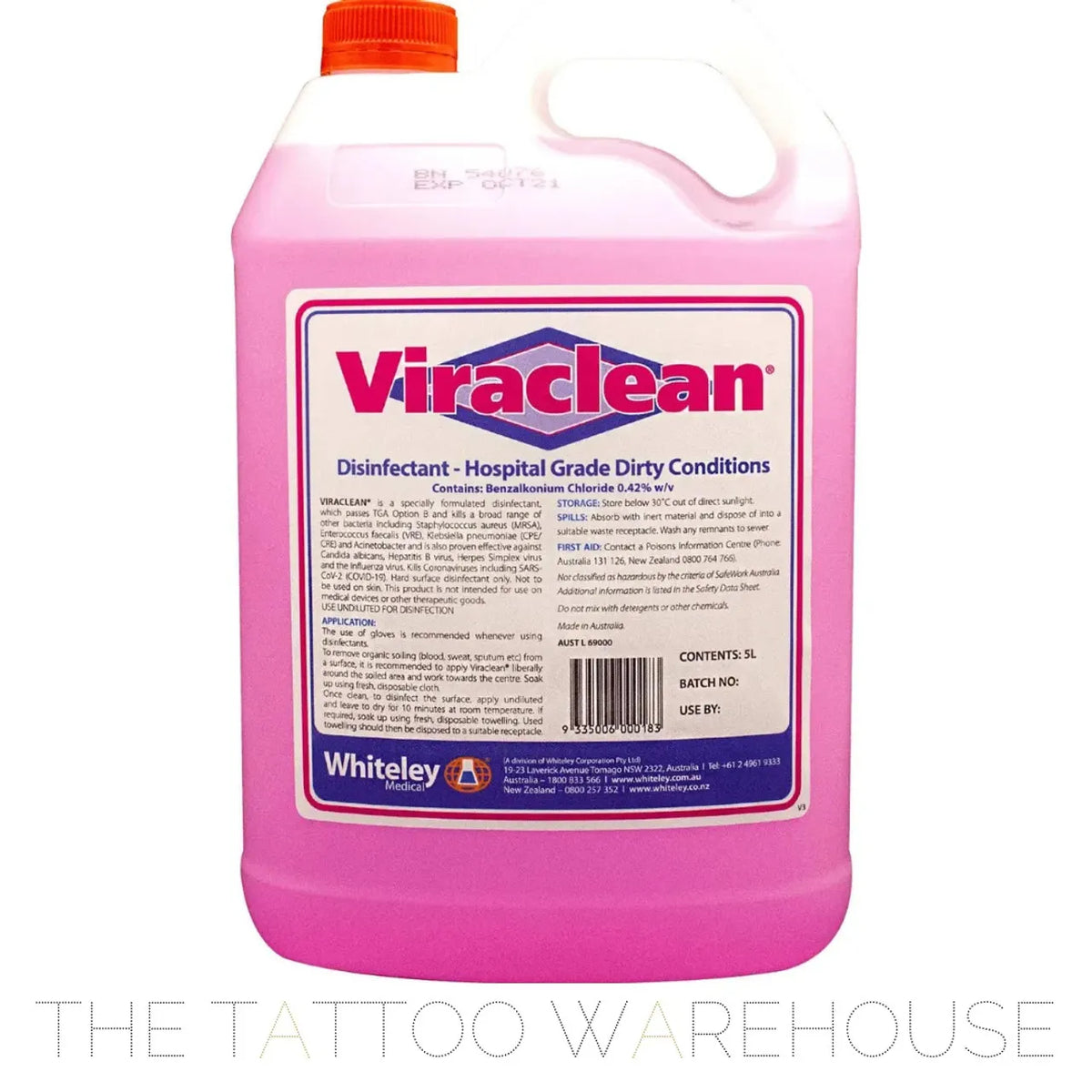 ViraClean disinfectant, 5L bottle