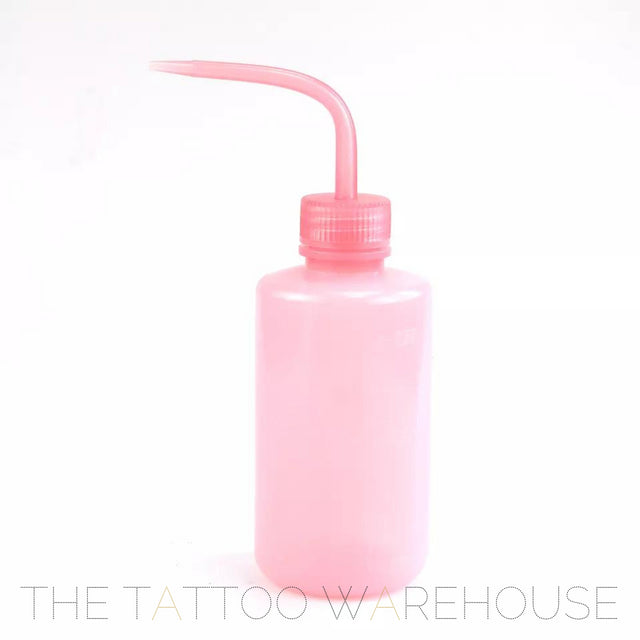 Pink professional tattoo wash bottle