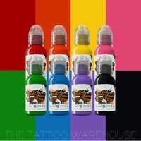 Yomico Artistic Basic ink set, bottles close-up