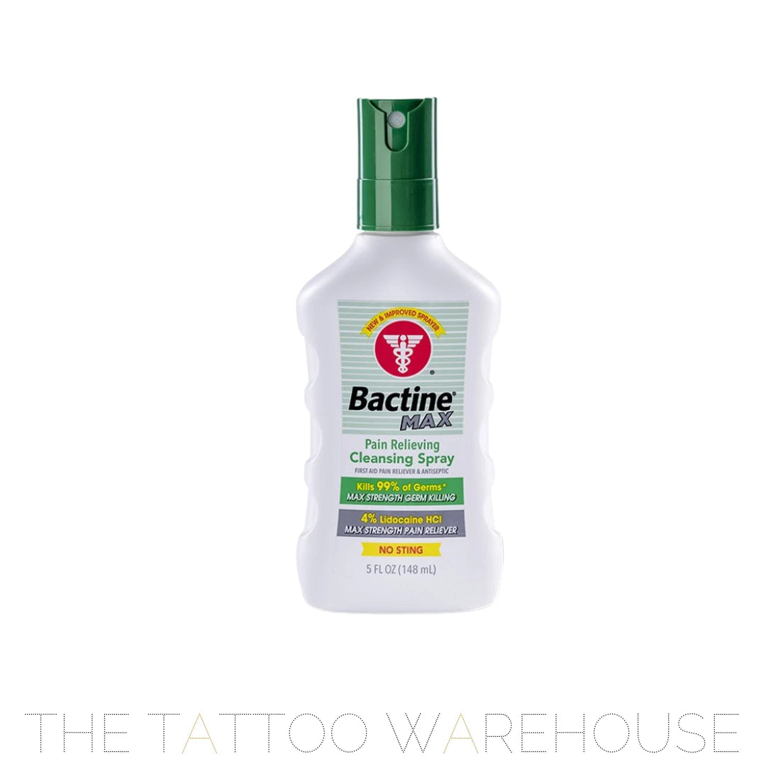 Bottle of Bactine MAX pain relieving cleansing spray