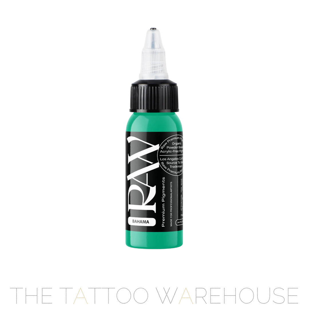 Raw Pigments Bahama tattoo ink, 1oz bottle