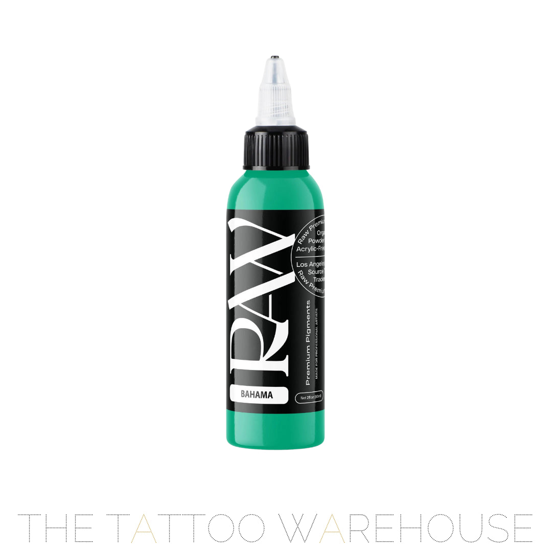 Raw Pigments Bahama tattoo ink, 2oz bottle