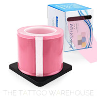 Tattoo barrier film roll, close-up