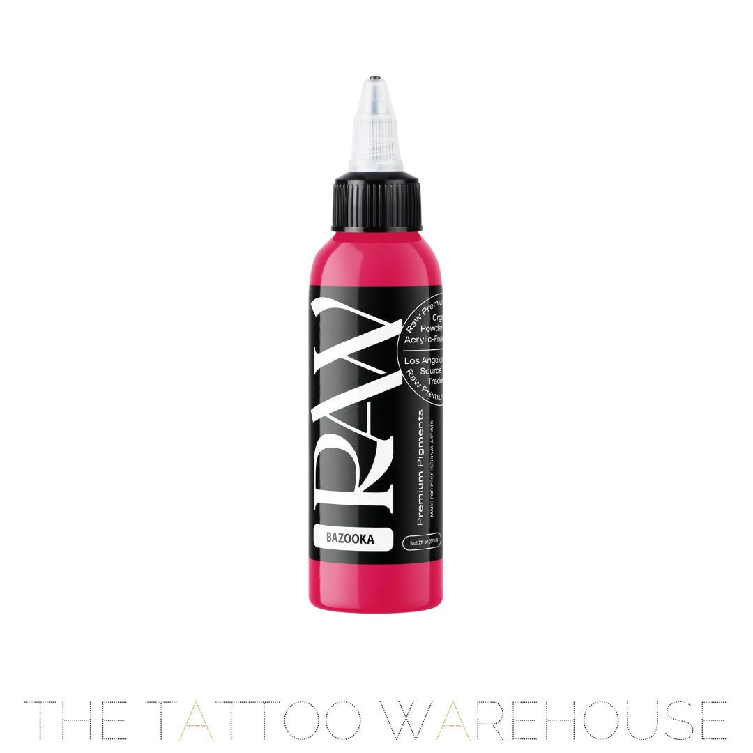 Raw Pigments Bazooka tattoo ink, 2oz bottle