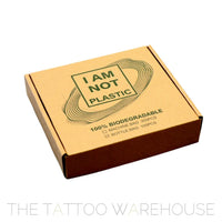 Biodegradable bottle bags for tattoo wash bottles