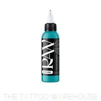 Raw Pigments Blue Shine tattoo ink, 2oz bottle