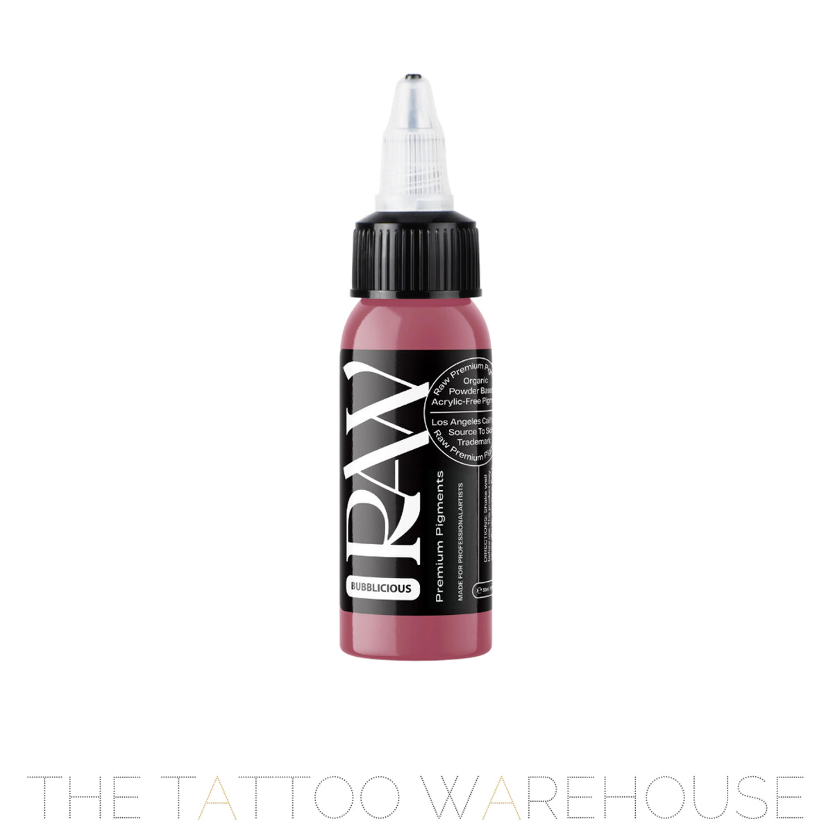 Raw Pigments Bubblicious tattoo ink bottle