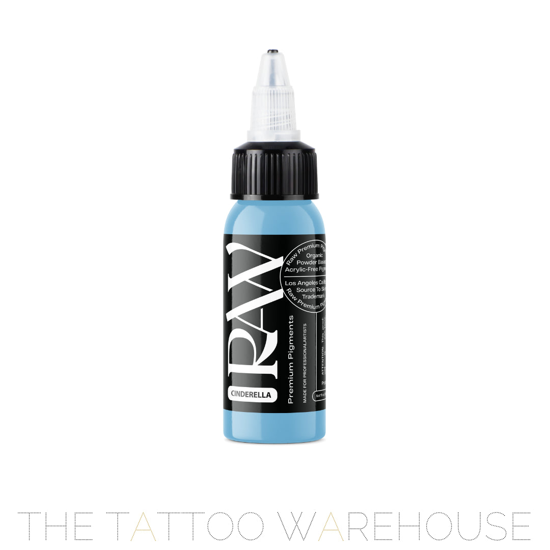 Raw Pigments Cinderella tattoo ink, 1oz bottle
