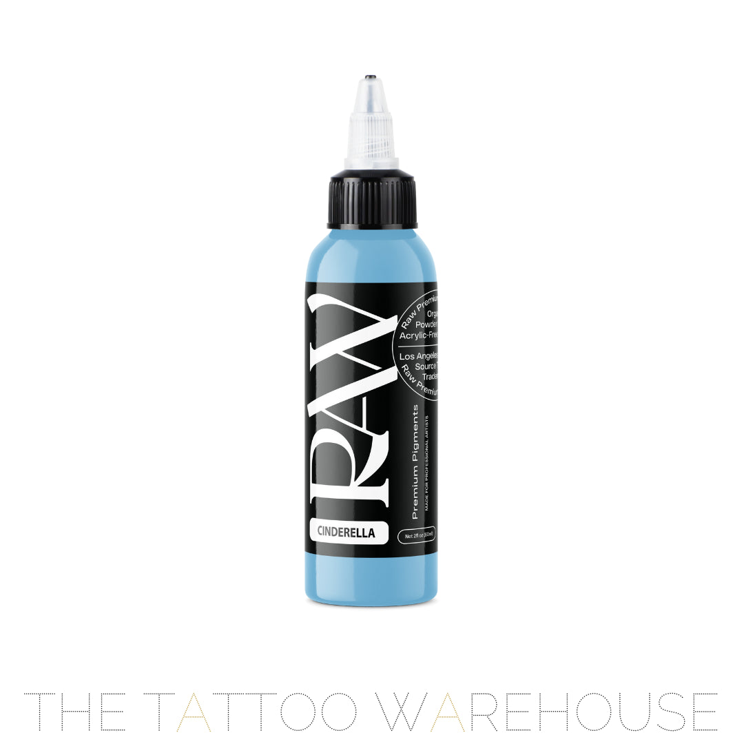 Raw Pigments Cinderella tattoo ink, 2oz bottle