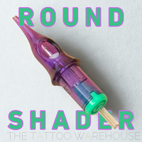 TTW Round Shader cartridges, clear cartridge carrier
